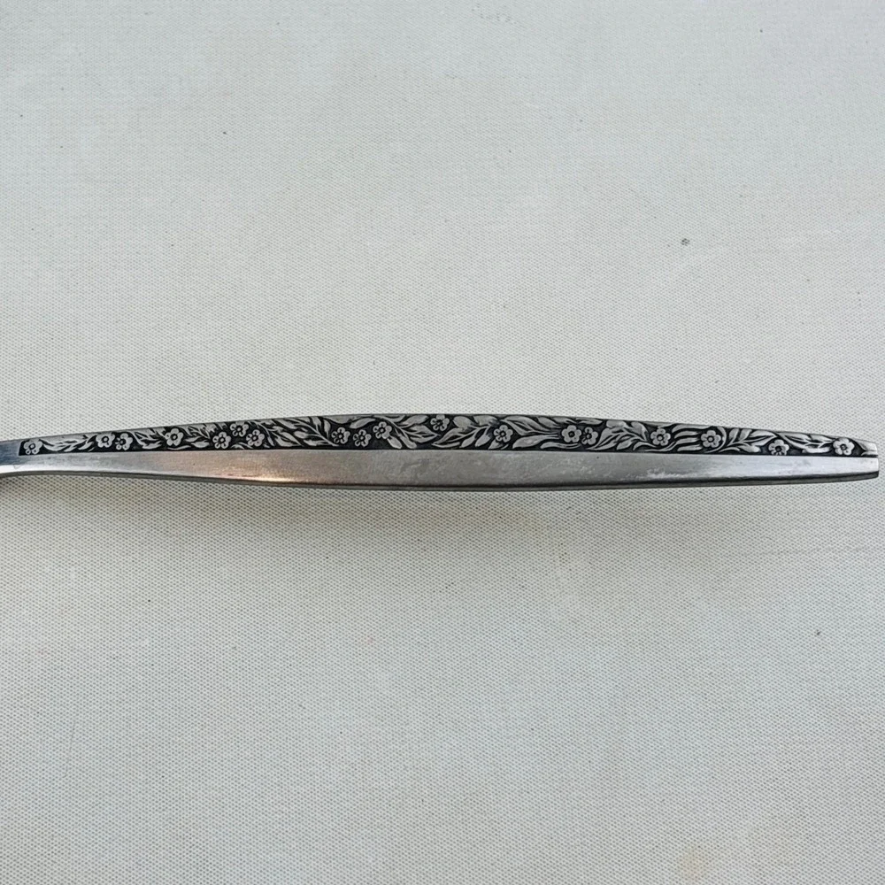 Bouquet by Coventry Pie Cake Server JH Stainless Japan Floral Flatware
